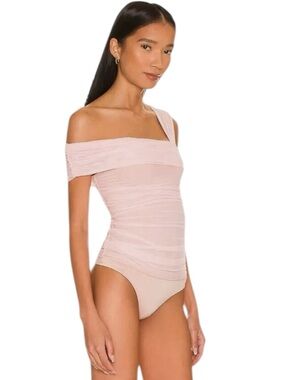 Majorelle Revolve Emory Bodysuit in Blush Pink